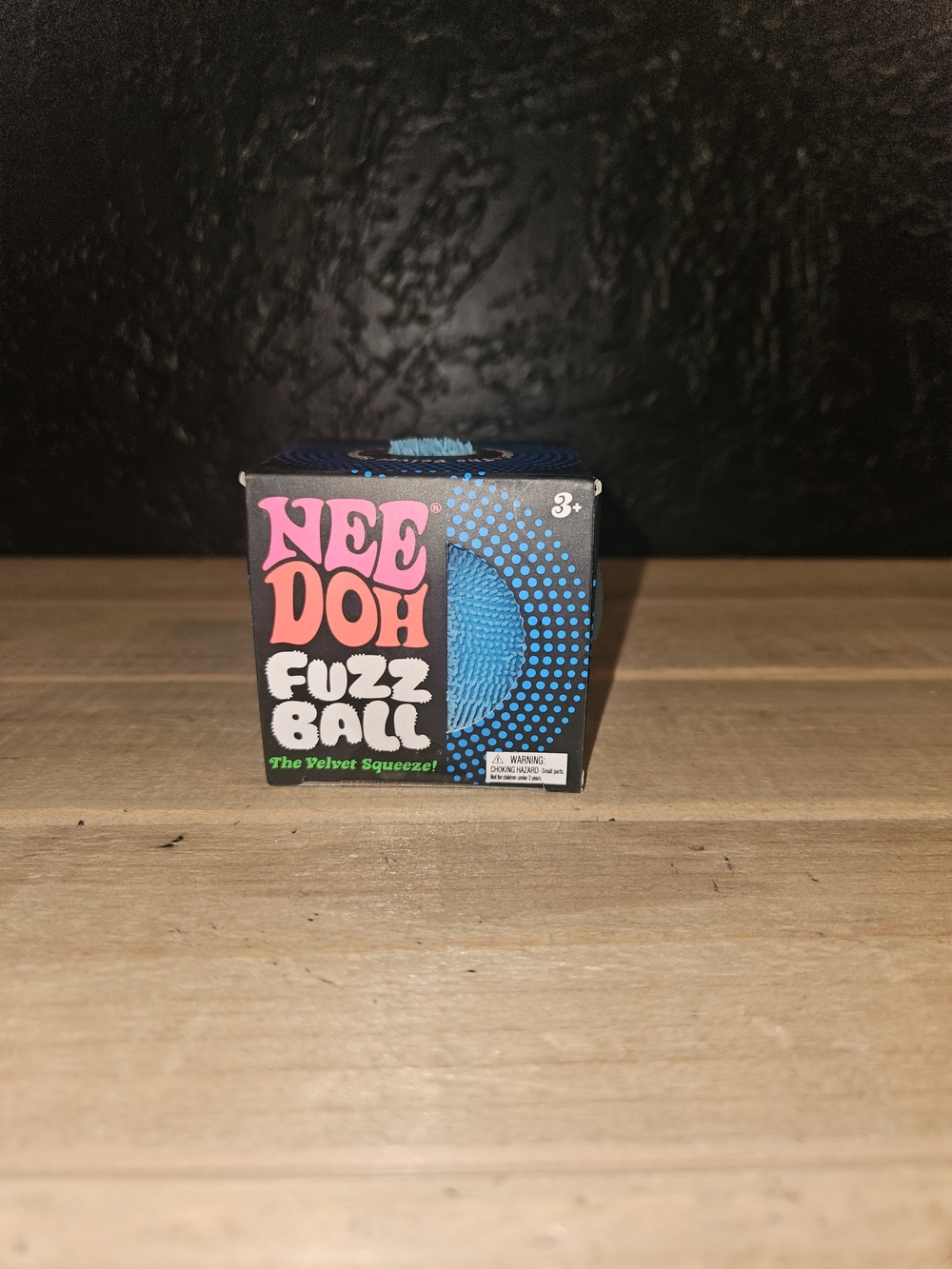 BLUE NeeDoh Fuzz Ball – The Velvet Squeeze - Picture 3 of 5